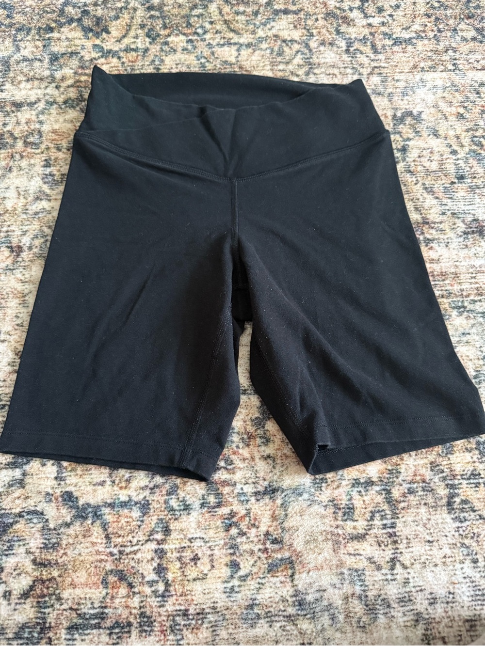 Old Navy Black High-Waist Bike Shorts
